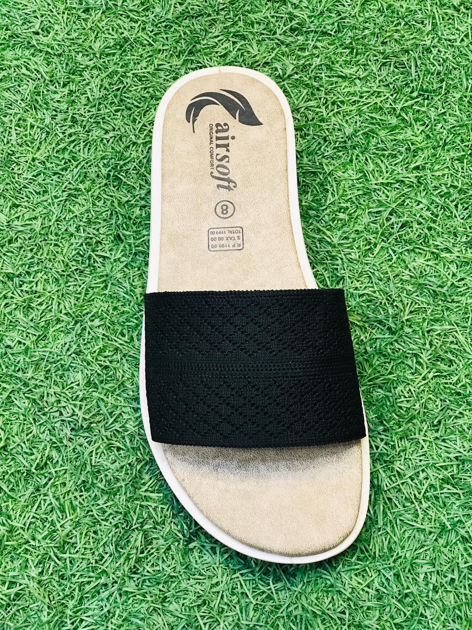 Classic Black Comfort Slide