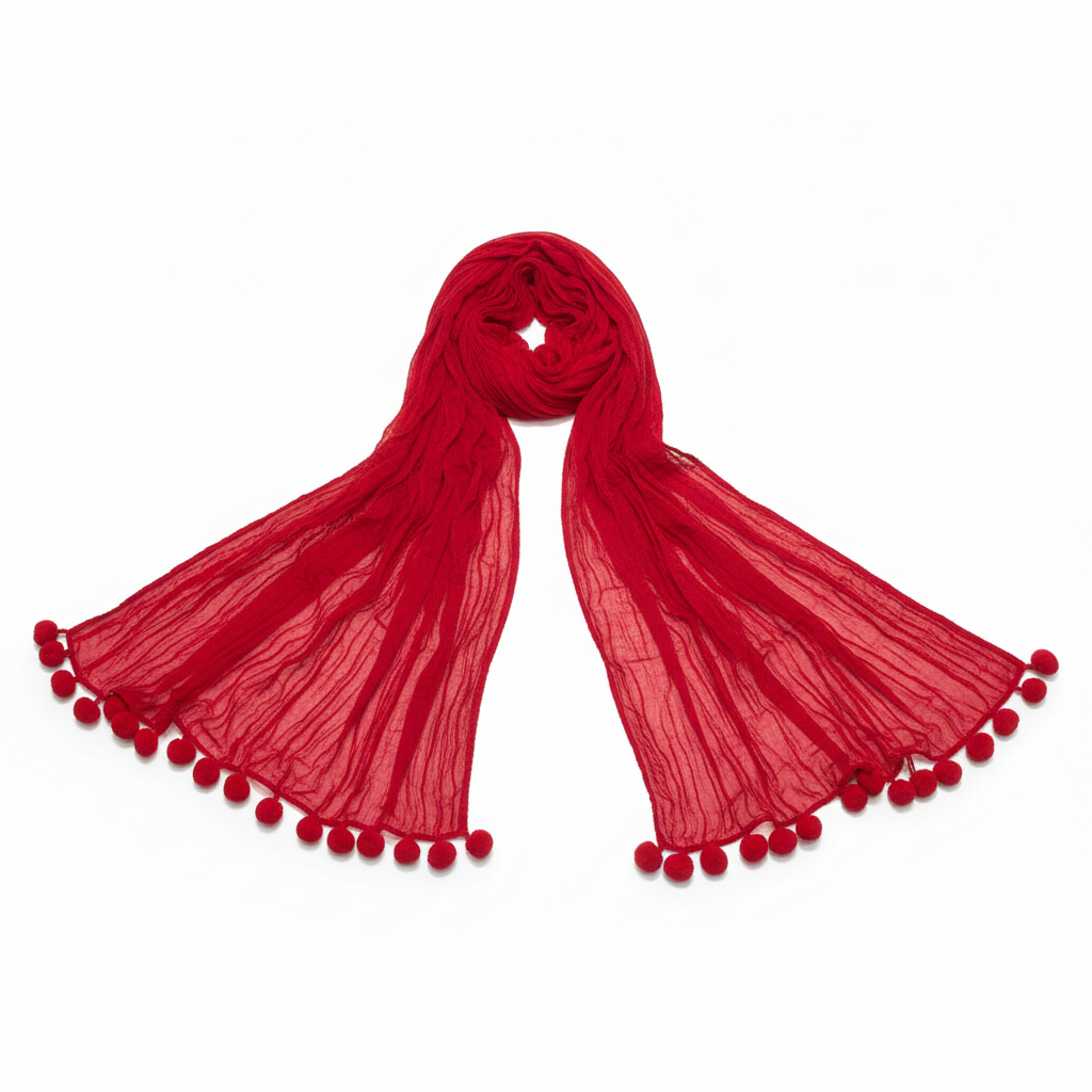 Red Dupatta